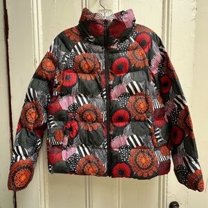 Marimekko Uniqlo Collab Kids Puffy Jacket Size 13